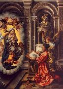 Jan Gossaert Mabuse Saint Luke Painting the Virgin Spain oil painting artist